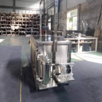 Machine de décapage de jantes en alliage à froid par acide avec système de levage pour la remise à neuf