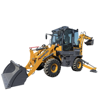 LIVRAISON GRATUITE Chargeuse-pelleteuse diesel, mini-chargeuse-pelleteuse 4x4, engin de terrassement