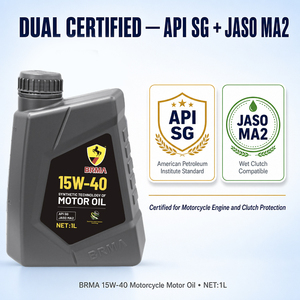 <span class=keywords><strong>Olio</strong></span> Motore per <span class=keywords><strong>Moto</strong></span> a <span class=keywords><strong>4</strong></span> <span class=keywords><strong>Tempi</strong></span> 1L, <span class=keywords><strong>Olio</strong></span> Semisintetico 15W-40 per Motociclette - Product Image 4
