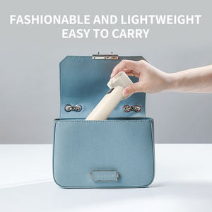 Ventilador de Mano Recargable de 3000 mAh, 20000 rpm, Pantalla Digital HD, Mini Ventilador Turbo Portátil, Brisa Fría, Alimentado por USB - Product Image 5