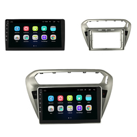 Autoradio Android pour Peugeot 301/Citroën C Elysee 2014-2018 GPS pour lecteur Écran tactile OLED WiFi intégré/ Commande au volant
