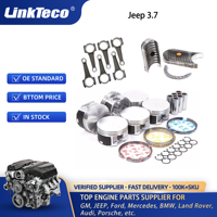 Kit de reconstrucción de reacondicionamiento de motor Linkteco, juego de pernos de junta de cabeza, Kit de árbol de levas apto para Dodge Chrysler Jeep 3,7 Cherokee Commander 02-10