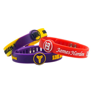 Umweltfreundliches Professionelles Individuelles Logo Geprägtes Unisex Silikon-Armband Sport-Armband für Veranstaltungen - Product Image 5