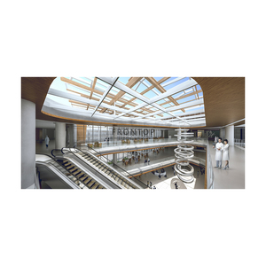 คลินิกแสดงผลการออกแบบโรงพยาบาลความละเอียดสูงภาพหอผู้ป่วยและห้องผ่าตัด - Product Image 3