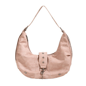 Bolso Tote de PU de Alta Gama con Diseño Retro Desgastado Sand Dune Wasteland para Mujer, Estilo 2024, Gran Capacidad, Cierre de Cremallera, Remaches - Product Image 5