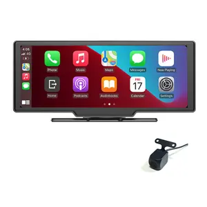 Draadloze Wifi Ios Auto Play Android Auto Monitor 10.26 Inch Hd Voertuig Achteruitkijkspiegel