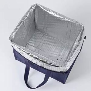 Sac isotherme jetable non tissé laminé à bas prix pour boissons individuelles, idéal pour les plats à emporter et les sacs à lunch pour les commerces de boissons - Product Image 2