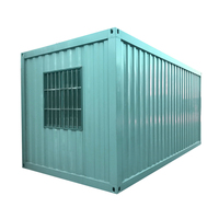 Conteneur d'emballage plat préfabriqué luxueux de 40 pieds/20 pieds Allstar Steel Factory Manufacture Modern Door Office PVC Sliding Window