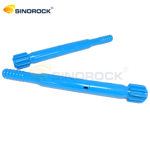 Sinorock R32 R38 T45 T51スレッドシャンクアダプター炭素鋼マイニングロック掘削用ISO/CE認定ドリフトトンネリング使用 - Product Image 6