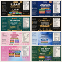 Capsules de complément alimentaire à base de plantes, complexe de magnésium, myo-inositol, vitamine D3 K2, soutien énergétique, sommeil, renforcement immunitaire pour adultes