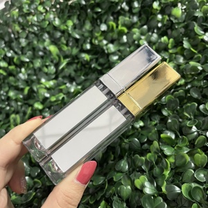 Tubo de lápiz labial líquido, contenedores de brillo de labios de etiqueta privada, embalaje vacío cuadrado, tubos de brillo de labios personalizados - Product Image 5