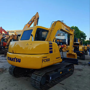 Venta al por mayor usado Komatsu PC60 excavadora con buena calidad Original de Japón de segunda mano Komatsu 6ton excavadora usada Mini excavadora - Product Image 1