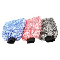 Gants de lavage de voiture en microfibre, sans rayures, durables, réutilisables, en tissu pelucheux
