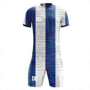 Tenues de football personnalisées en gros, ensembles de maillots de football pour adultes, impression par sublimation pour l'entraînement et les matchs des clubs - Product Image 1