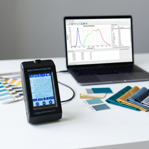 Espectrofotómetro portátil visible con USB, colorímetro digital de 400-700nm, espectrómetro de mano para combinación de colores - Product Image 4