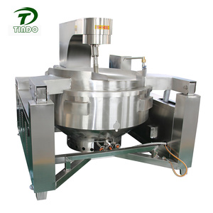 Olla agitadora planetaria automática Halwa que hace las máquinas Hervidor con camisa industrial proporcionado equipo de cocina personalizable 1 Juego - Product Image 1