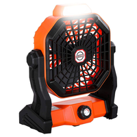 Nouveau ventilateur de camping portable rechargeable par USB, petit ventilateur de bureau, ventilateur de tente, ventilateur de refroidissement pour extérieur et bureau
