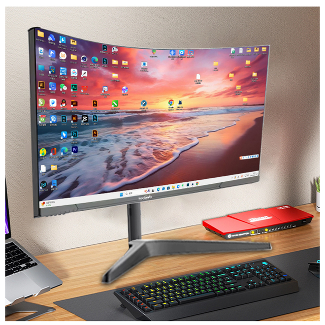 Multimedia Curv Display Monitor Gamer Smart 4K Monitor 34 Inch Gaming Monitor 144Hz 165Hz Desktop Pc Screen