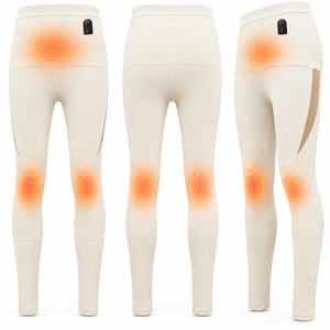 Leggings chauffants électriques pour femmes, taille haute, 3 zones de chauffage <span class=keywords><strong>thermique</strong></span>, vente en gros - Product Image 6