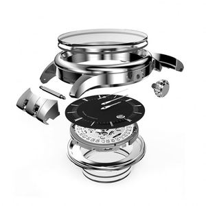 Reloj de Pulsera Mecánico de Lujo al por Mayor para Hombre, Relojes Automáticos de Negocios con Fecha, Correas de Acero Inoxidable - Product Image 4