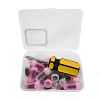Kit Complet de Réparation de Pneus Crevés 30 Pièces - Kit Tout-en-Un avec Outil pour Réparation d'Urgence Rapide