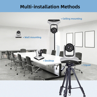 Système de visioconférence à distance JJTS kato, caméra PTZ avec zoom 20x, USB 3.0, 4K, visioconférence