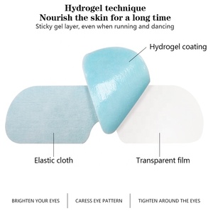 Patchs Hydrogel au Collagène Marque Blanche Anti-Rides Cernes Raffermissants Apaisants Véganes Couverture Complète Masque Sous les Yeux OEM - Product Image 2