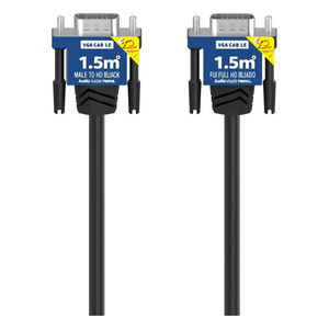 Cavo VGA Full <b>Hd</b> Black 1,5m 00200707 - Product Image 2