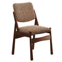Chaise de salle à manger moderne et élégante en bois massif, design de créateur, pour la maison, la cuisine, le restaurant, assise confortable