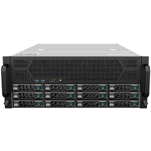 Chasis de Servidor GPU 4U de 12 Bahías con Fuente de Alimentación Lateral, Placa Trasera de 12 GB, Venta Directa de Fábrica, Tarjetas Gráficas Personalizadas - Product Image 1