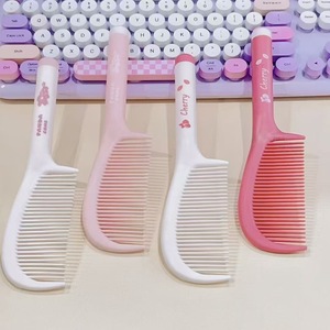 Wheat Scented Cartoon <b>Comb</b> Plastic Large Size For Home Hair Care Beauty Use - Product Image 1