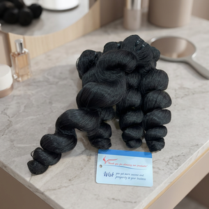 Vibrant Life Cabello Humano Vietnamita 100% Virgen con Ondas Sueltas y Trama a Máquina, Listo para Enviar, Textura Definida, Fijación Duradera, Fino - Product Image 4