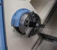 Tour CNC à lit incliné 3 axes TCK600Y, centre de tournage à broche unique 220V, conception horizontale de moyenne capacité pour la construction métallique