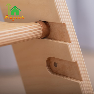 <span class=keywords><strong>Escalera</strong></span> <span class=keywords><strong>de</strong></span> <span class=keywords><strong>Madera</strong></span> <span class=keywords><strong>de</strong></span> <span class=keywords><strong>Dos</strong></span> <span class=keywords><strong>Peldaños</strong></span> con Diseño Moderno para Dormitorio y Baño, Ajustable para Adultos y Niños - Product Image 4