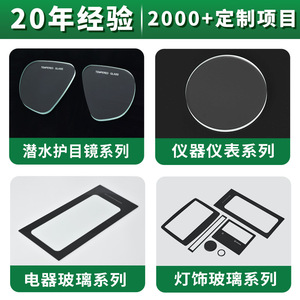 Plaques de protection en verre trempé scintillant sur mesure, rondes, pour sorties de secours - Product Image 2