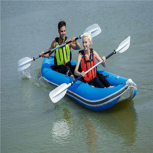 Planche à pagaie gonflable pliable Sup gonflable Sup Sit on Single Kayaks à vendre support Kayak bateau de rivière bleu 3.1 - 4m 10 pièces - Product Image 2