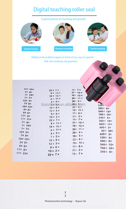 Timbre jouet pour enfant Quatre en un Addition Soustraction à moins de 1000 élèves Math Practice <span class=keywords><strong>Questions</strong></span> Digital Roller Stamp - Product Image 6