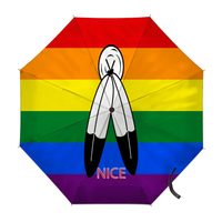 Drapeau personnalisé aux thèmes arc-en-ciel transgenres et gays, idéal pour les grands événements culturels en plein air et les escapades de week-end sur les îles