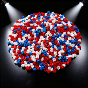 उच्च गुणवत्ता वाले यूनिसेक्स सामान छोटे कण निर्माण ब्लॉक थोक सेट-प्लास्टिक डिय - Product Image 1