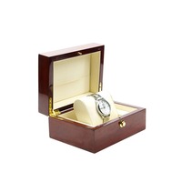 Boîte de luxe en bois de rose de style nouveau, OEM, personnalisée avec logo, pour autres montres, boîte à montre Cartier