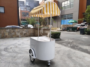 Vélo de vente ambulante pour glaces et gelatos, chariot à glaces, chariot à café mobile - Product Image 2