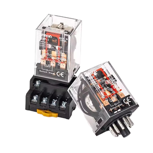 Wholesale Miniature Auto MK2P-I 8Pins MK3P-I 11pins Electromagnetic <b>Relay</b> 24V DC 110V 220V Power <b>Relay</b> Module - Product Image 1