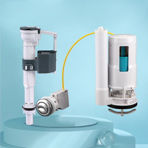 <span class=keywords><strong>Fluidmaster</strong></span> วาล์วเติมน้ำในห้องน้ำแบบปรับได้, ถังพลาสติกสีเทาอเมริกามีคุณสมบัติทำจากวัสดุผลิตภัณฑ์กาลักน้ำ - Product Image 3