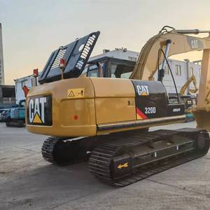 Excavatrice d'occasion CAT 320D de 20 tonnes pour terrains d'excavation moyens, machine à chenilles Caterpillar du Japon pour usage agricole - Product Image 3