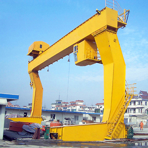 Uso industrial 10T 16T 20T 25T 35T 50T L-Type Leg Mdg Modelo Monorail Single Girder Beam Winch Trolley Hook Grúa de pórtico - Product Image 3