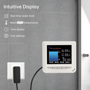 टेक रिमोट ऐप कंट्रोल स्मार्ट ग्राउंड वाटर लेवल सेंसर डिजिटल अल्ट्रासोनिक लेवल वाटर टैंक सेंसर वाईफाई - Product Image 5