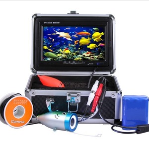 Underwater Fishing <b>Camera</b> 7.0 Inch Screen 30m Line High Definition Portable <b>Wired</b> Fish Finder For Sea River Lake Fishing - Product Image 1