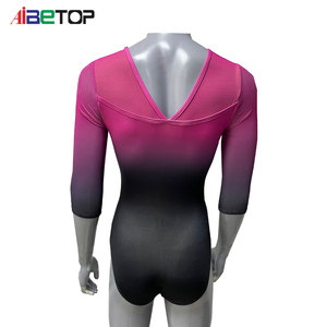 Лидер продаж <span class=keywords><strong>2026</strong></span>: Модные гимнастические купальники для девочек, размеры XXS-XL, дышащие, быстросохнущие, с возможностью нанесения логотипа - Product Image 3