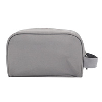 Oxford Tissu Étanche Épaissie Lunettes De Soleil Cas Durable Retangular Toilette Hommes Rasoir Poche Lavage Maquillage Sac avec Manipulateur