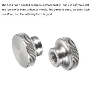 Din 466 có khía Nut với cổ áo đầu cao lỗ mù có khía ngón tay cái <span class=keywords><strong>Nuts</strong></span> cho 3D bộ phận máy in - Product Image 6